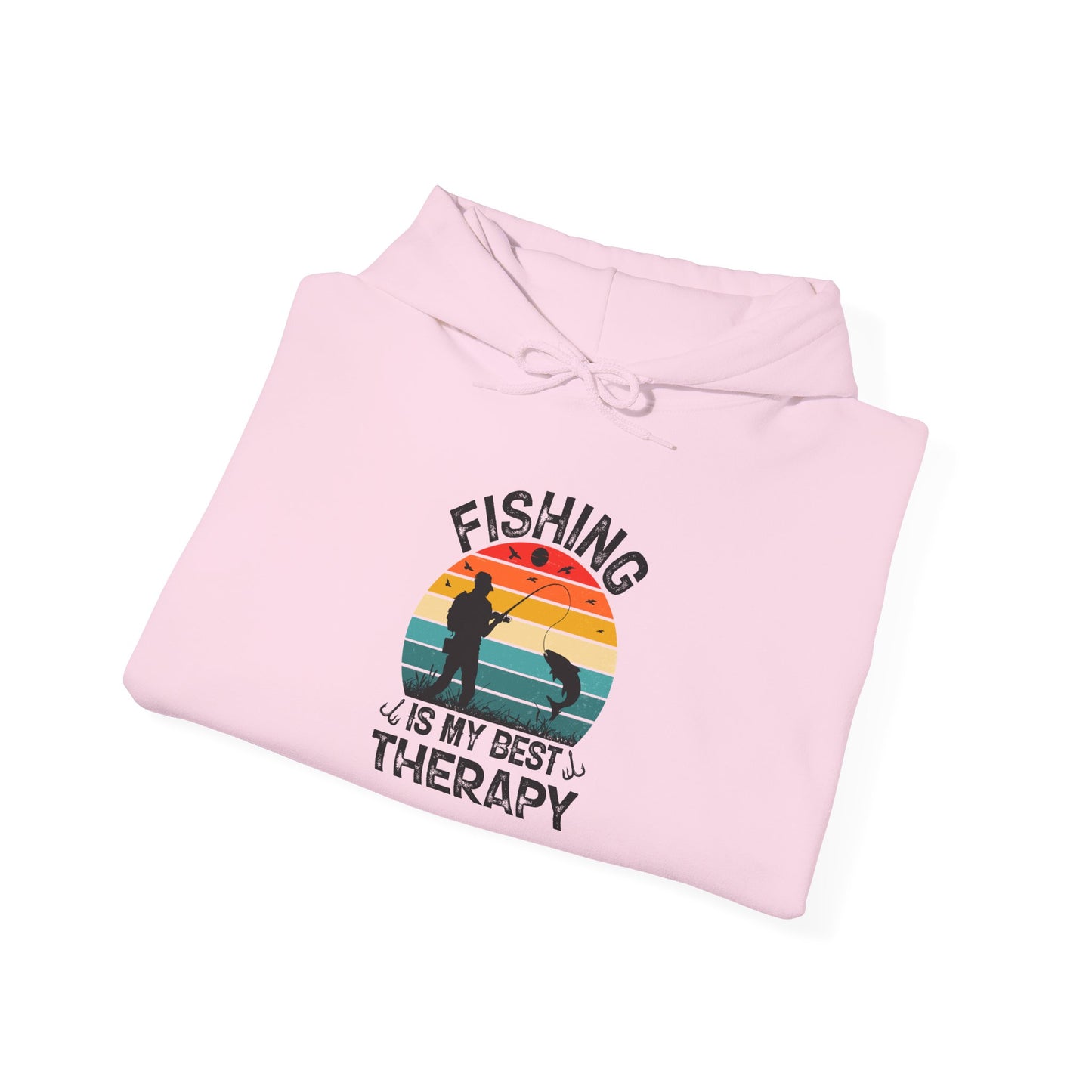 Fishing Is My Best Therapy Hoodie