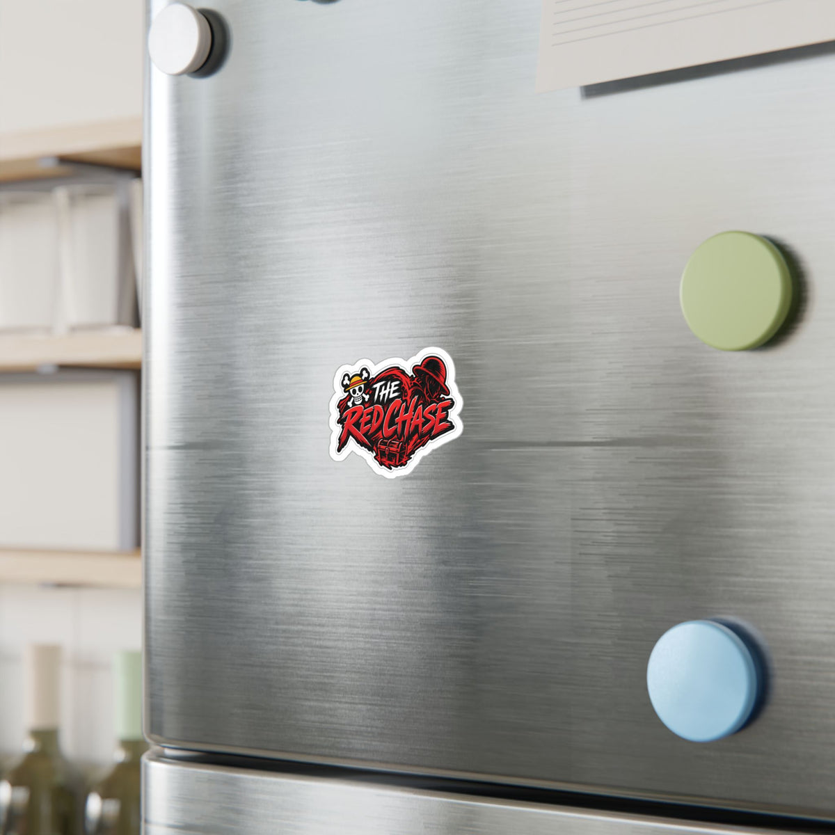 The Red Chase Vinyl Sticker