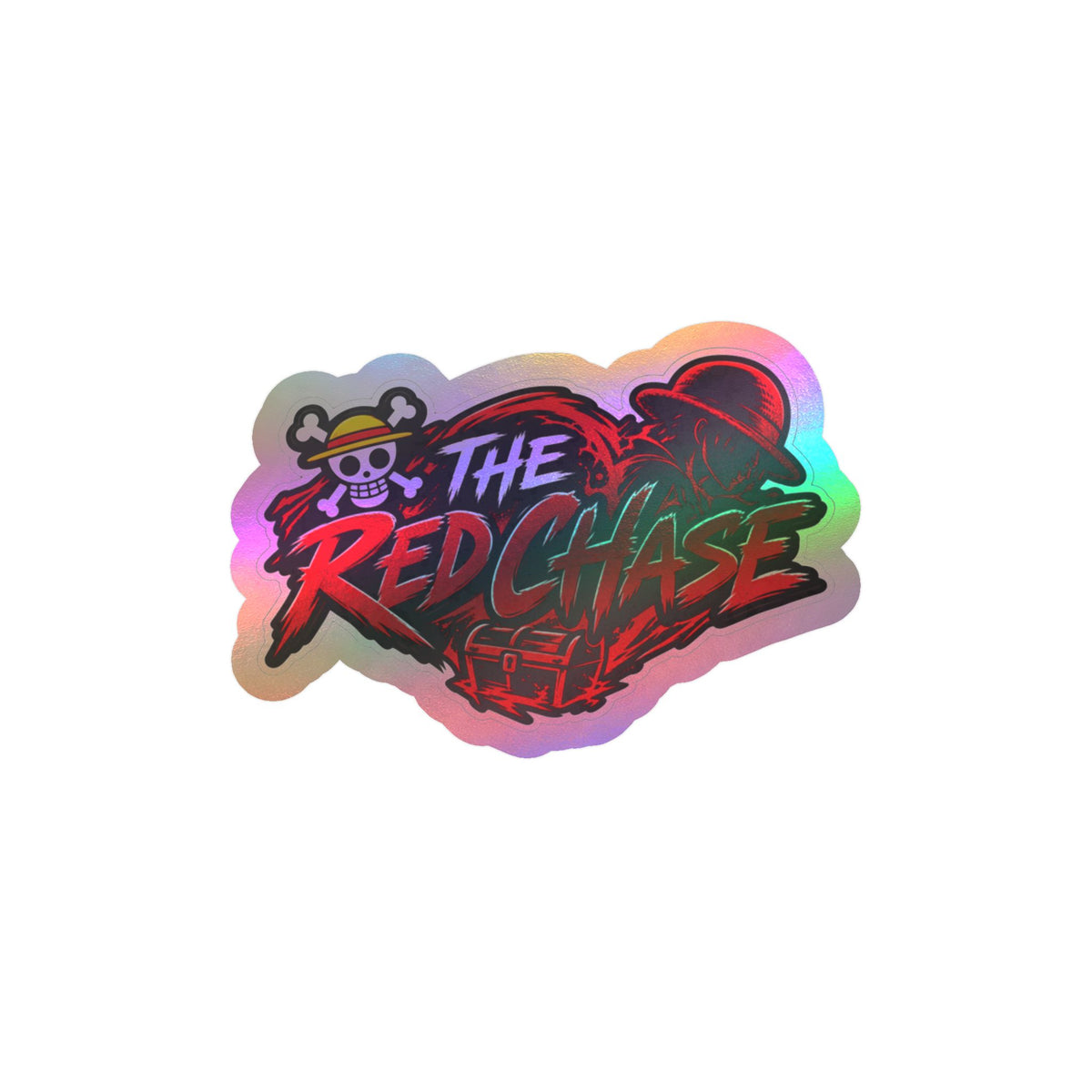 The Red Chase Vinyl Sticker