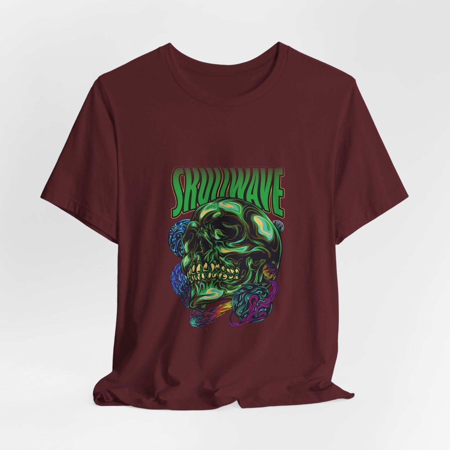 Skullwave Melting Skull Streetwear Tee