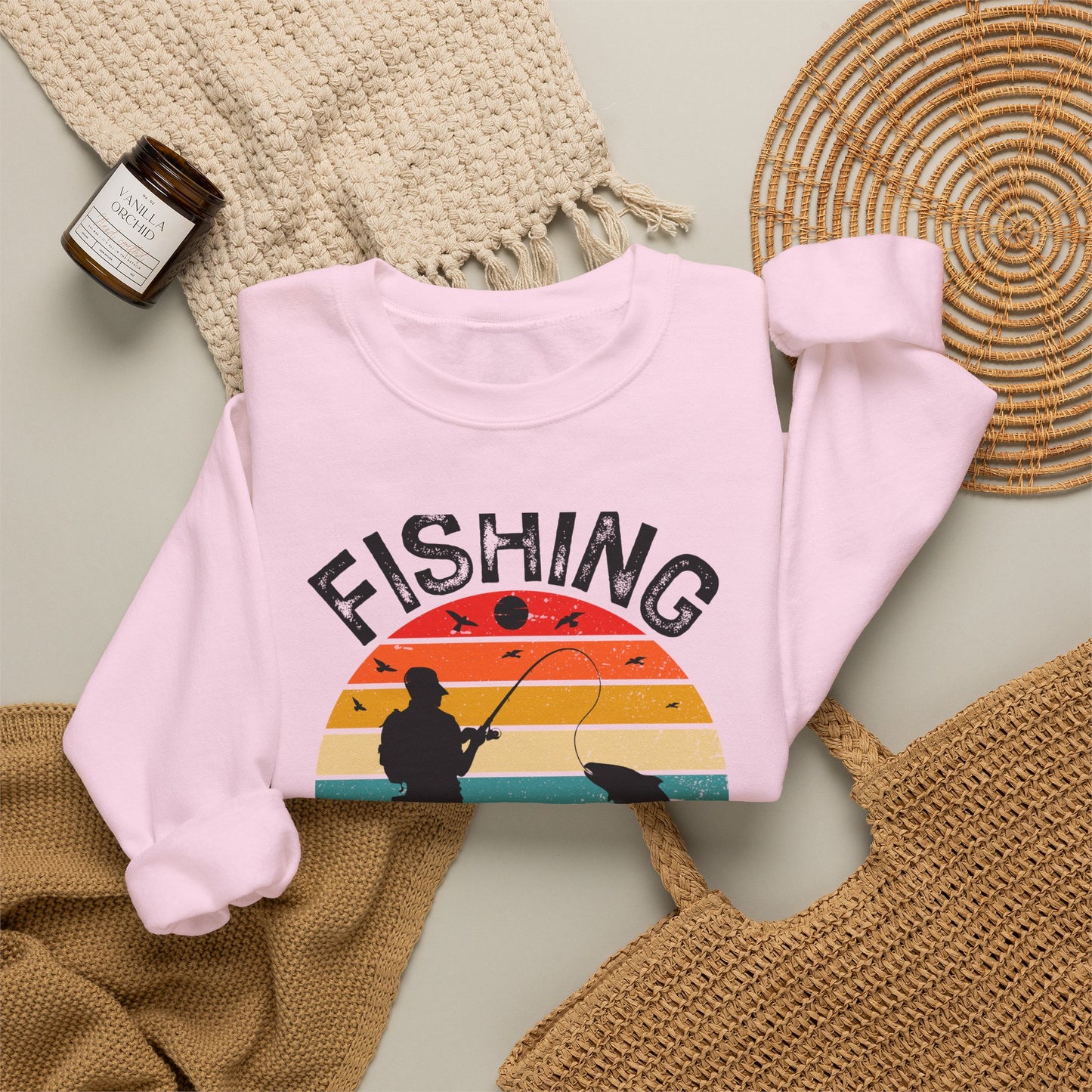 Fishing Is My Best Therapy Sweatshirt