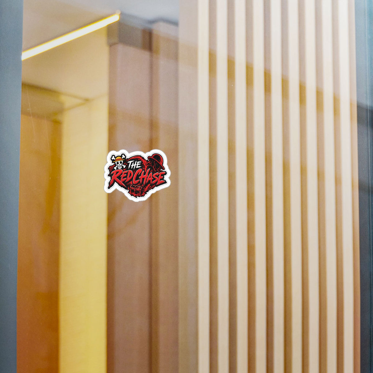 The Red Chase Vinyl Sticker