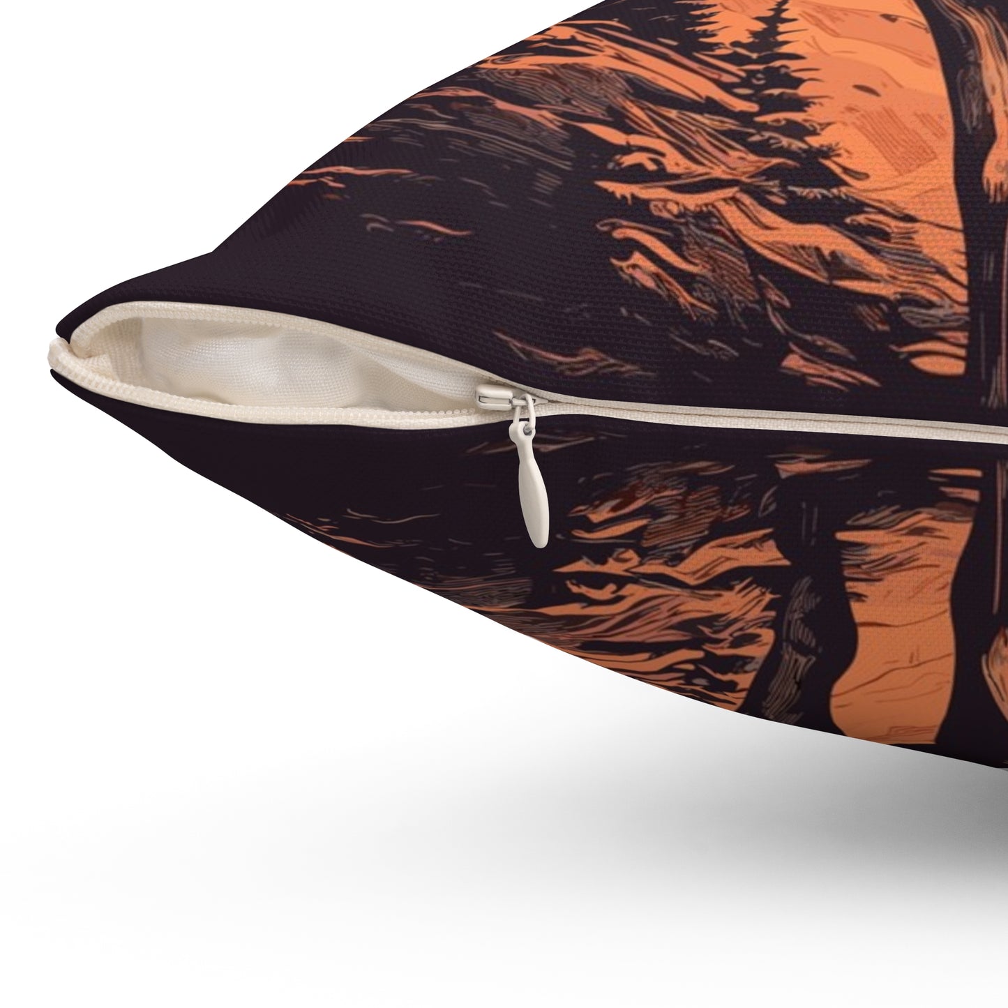 Forest King Throw Pillow
