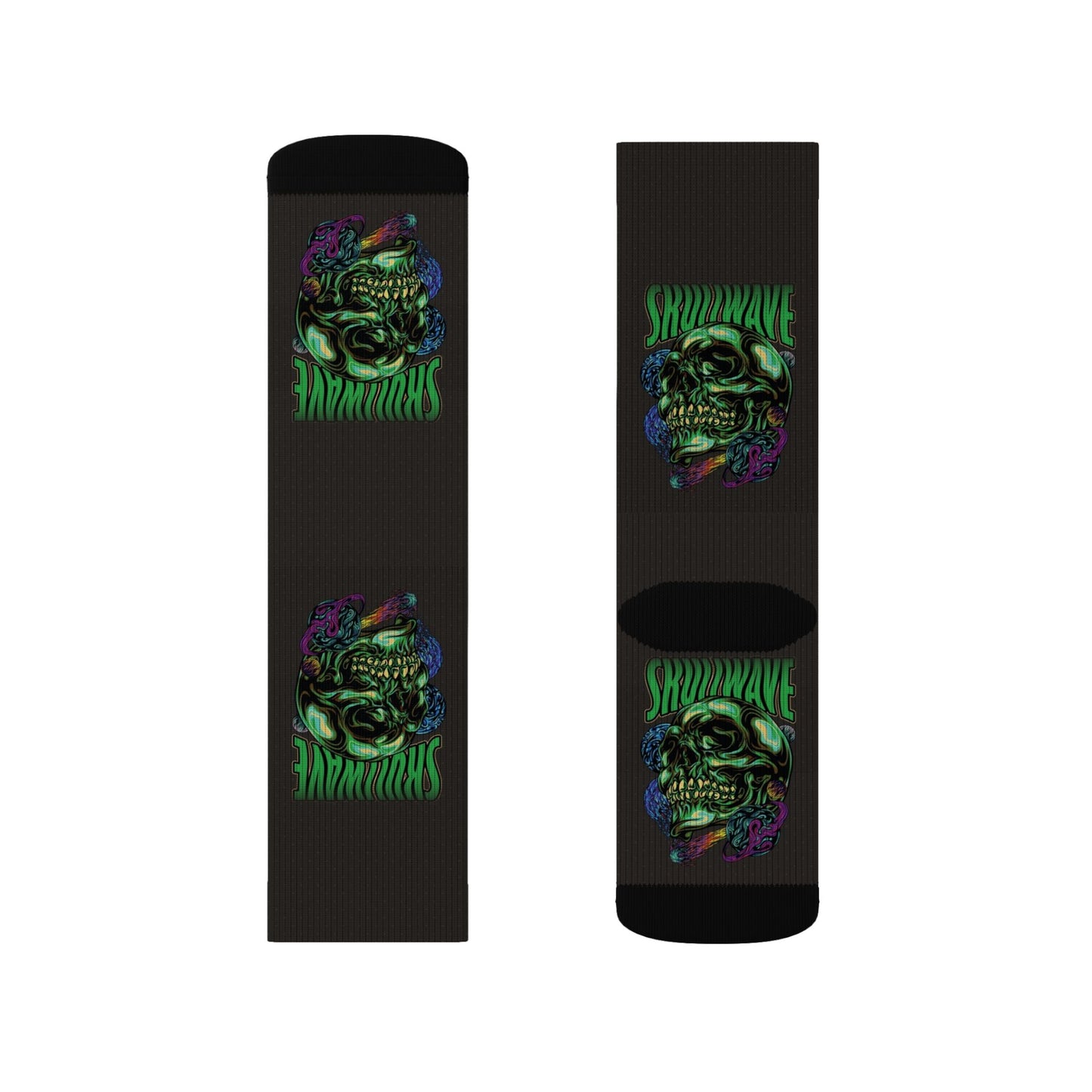 Skullwave Crew Socks
