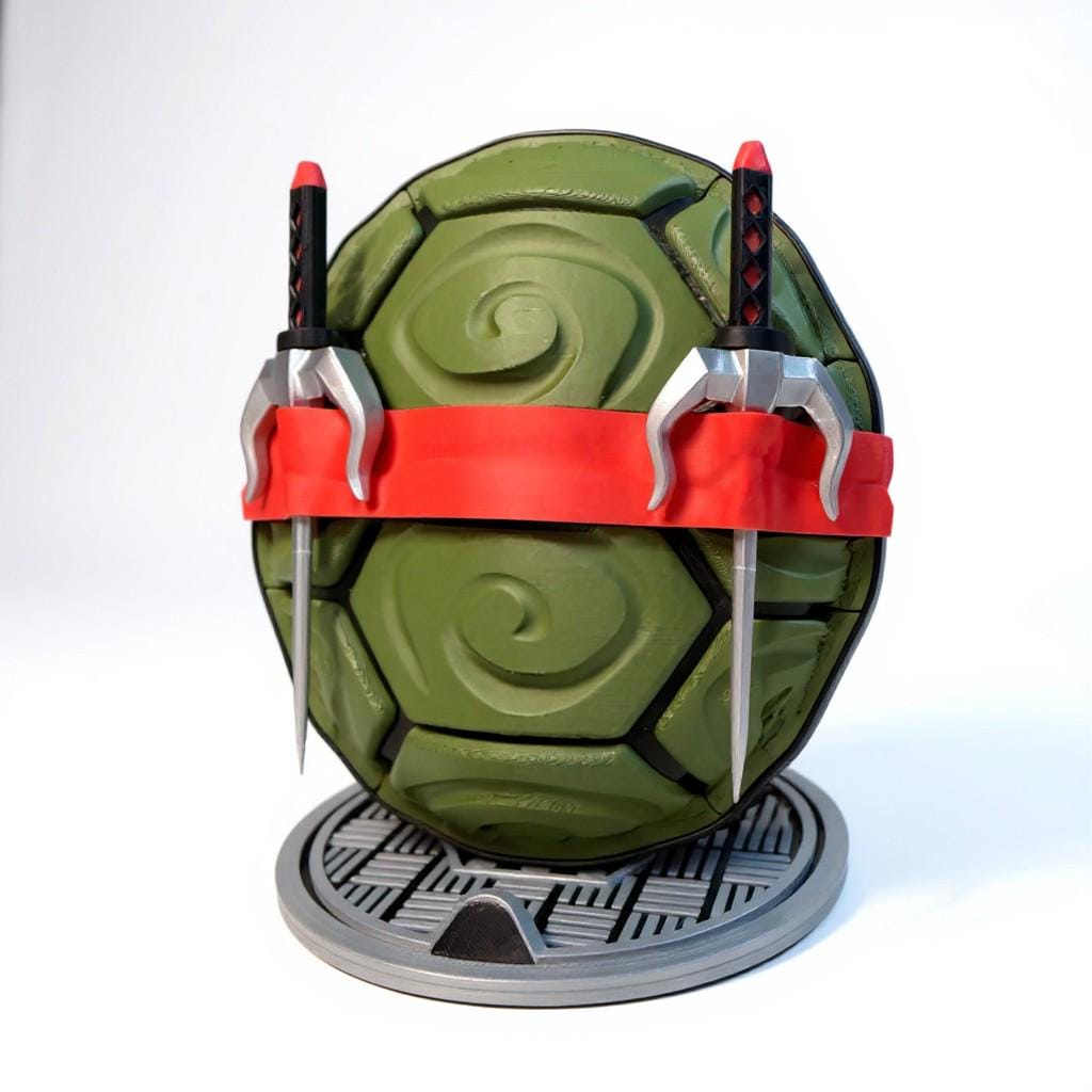 Ninja Turtle Inspired Display Shell | Gamer Room Decor