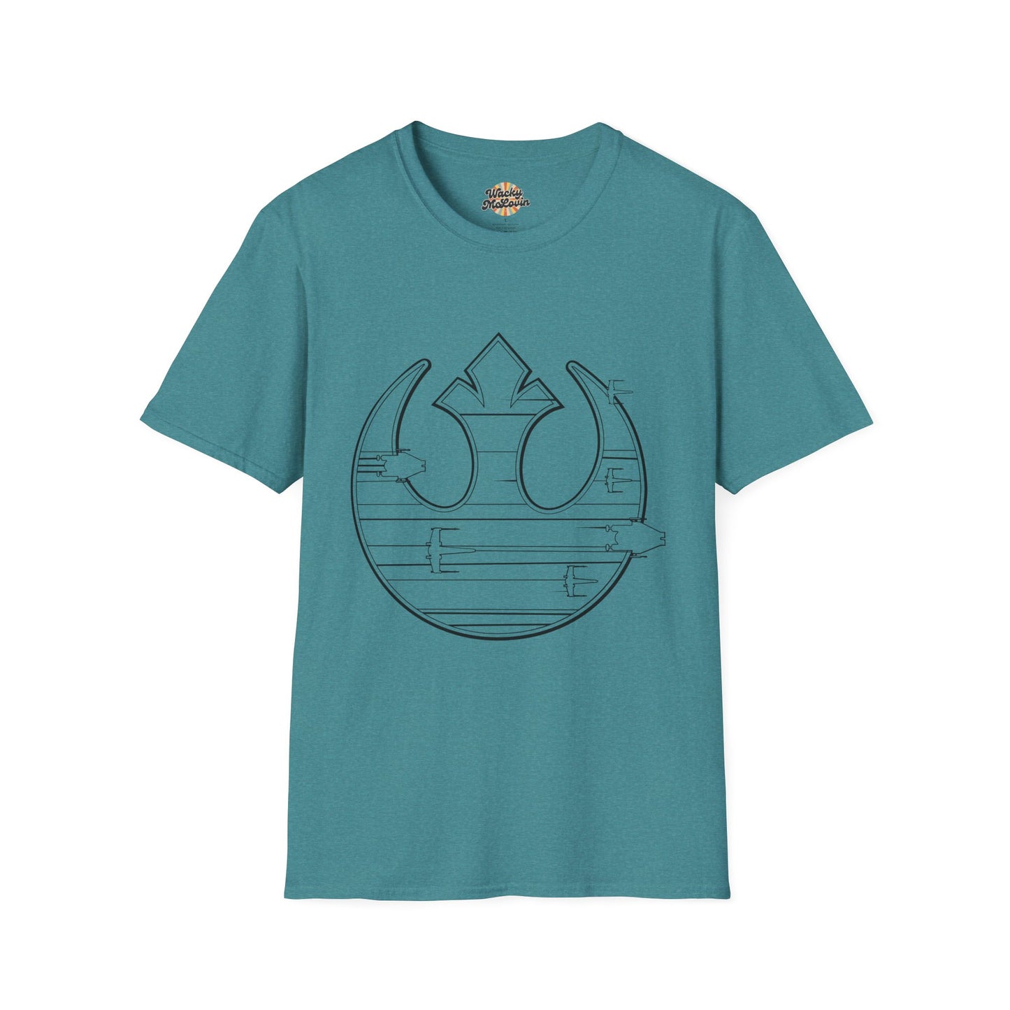 Retro Rebel Alliance Inspired Space Tee