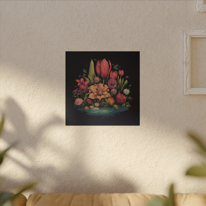 Tulip Garden Canvas Print