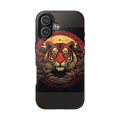 Tiger Wreath Tough Phone Case