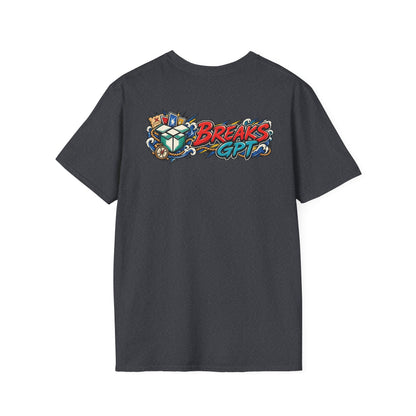BreaksGPT Manga Card Breaker T-Shirt | Pirate Trading Card Graphic Tee Color Version