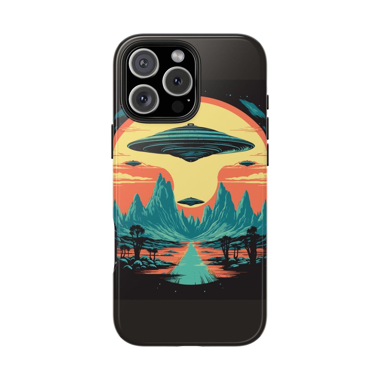 UFO Fleet Tough Phone Case