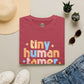 Tiny Human Tamer Retro Parenting Tee
