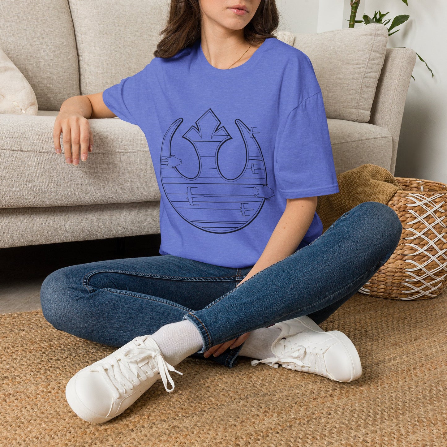 Retro Rebel Alliance Inspired Space Tee