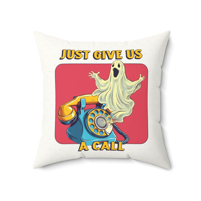 Just Give Us a Call Throw Pillow