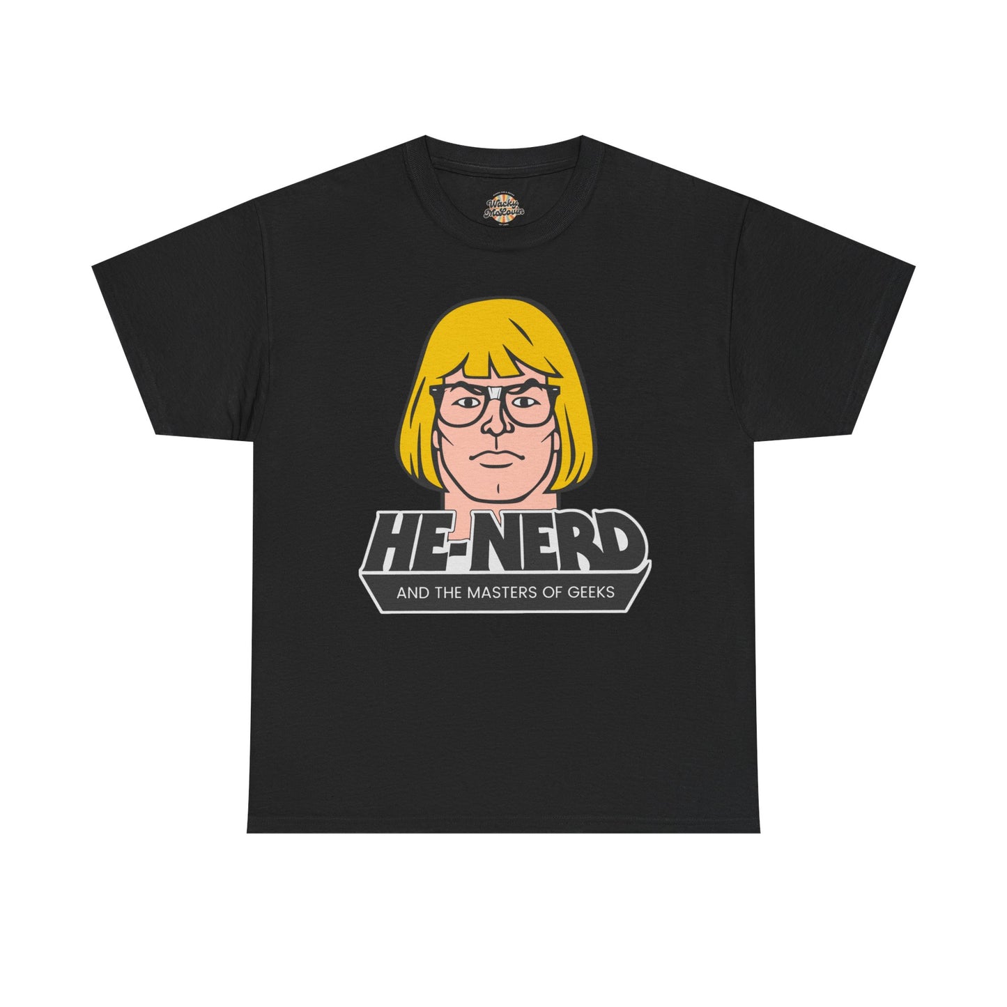 He-Nerd Masters of Geeks Parody T-Shirt
