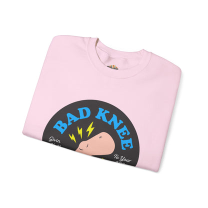 Bad Knee Club sweatshirt | Funny knee pain graphic crewneck