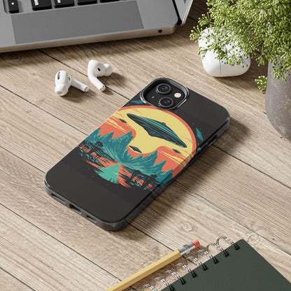 UFO Fleet Tough Phone Case