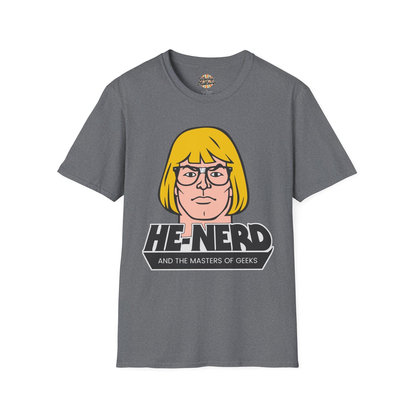 He-Nerd and the Masters of Geeks Tee