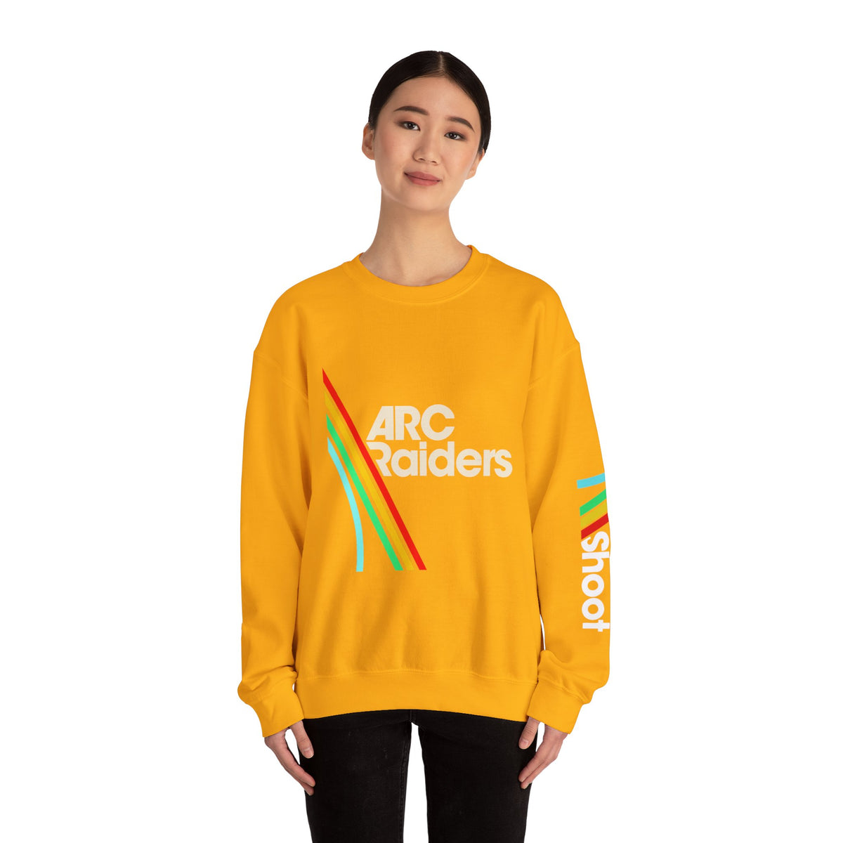 ARC Raiders Retro Arcade Sweatshirt | Vintage Gamer Crewneck | Retro Gaming Sweatshirt | Arcade Inspired Gamer Apparel