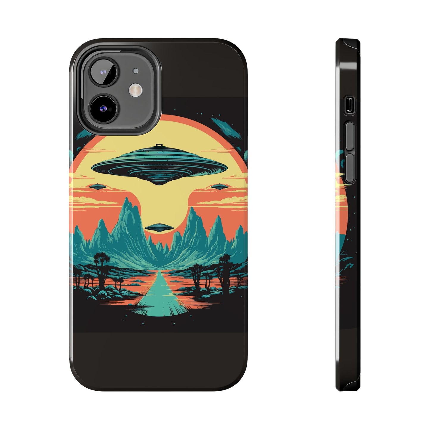 UFO Fleet Tough Phone Case