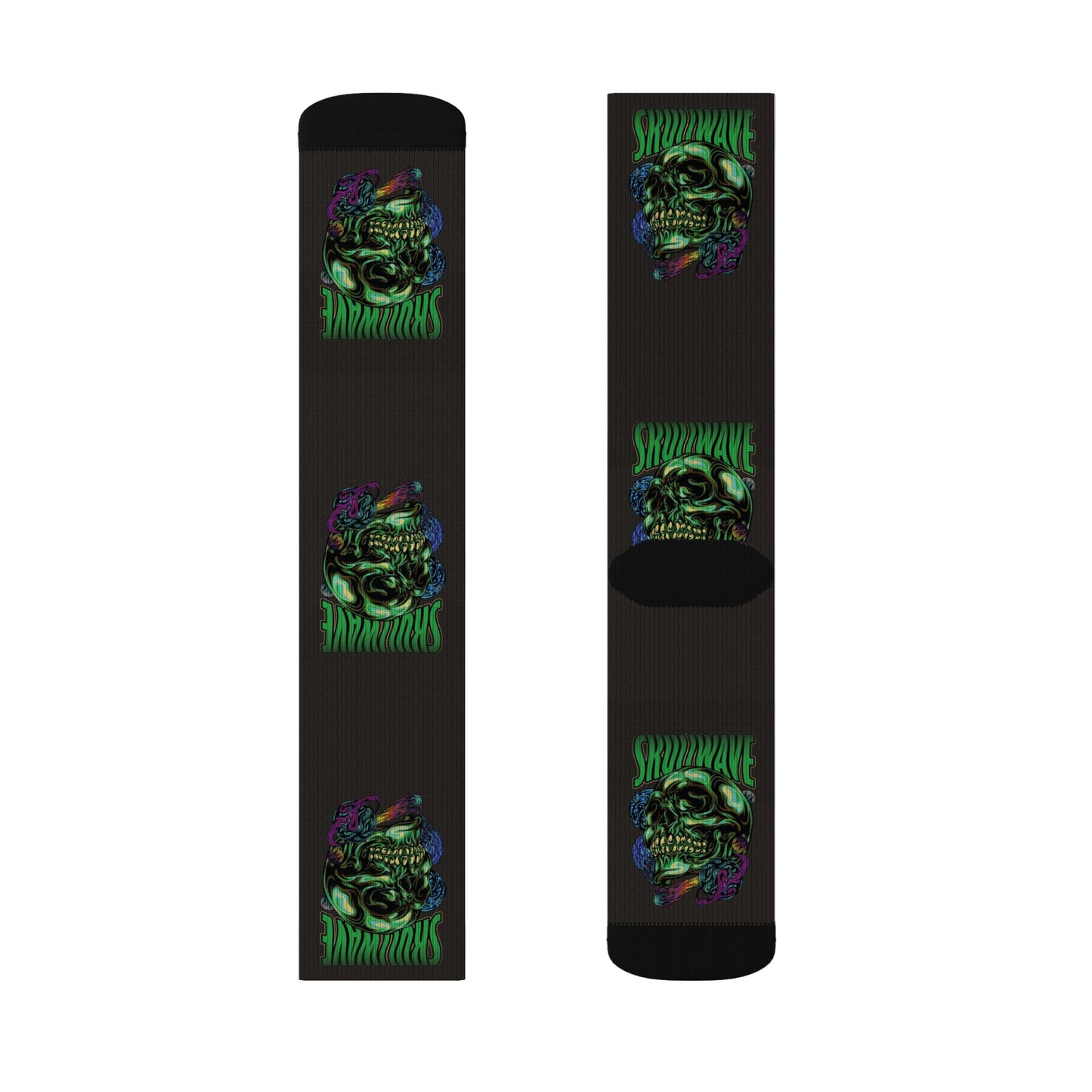 Skullwave Crew Socks