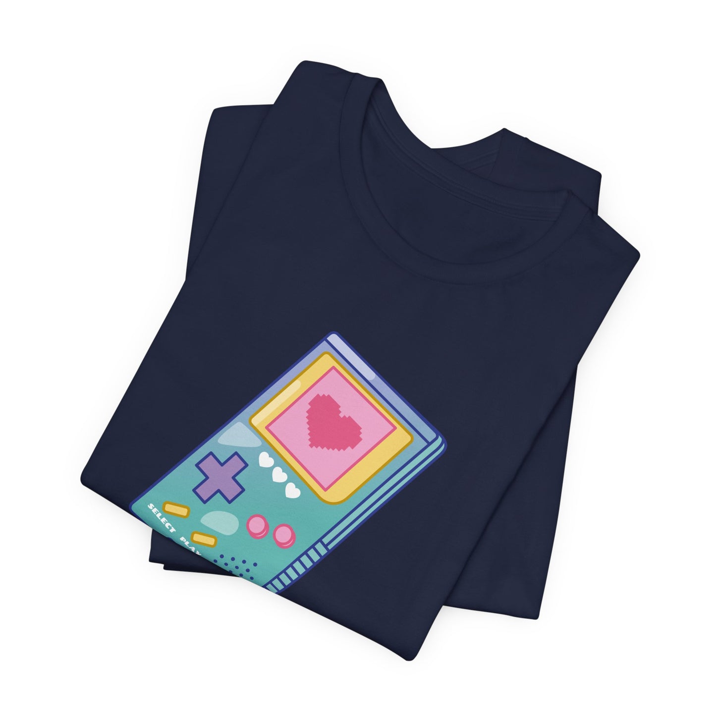 Video Games Love Em Handheld Tee