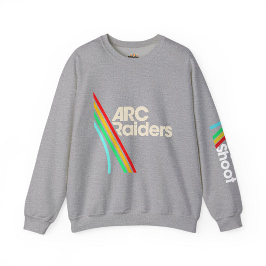 ARC Raiders Retro Arcade Sweatshirt | Vintage Gamer Crewneck | Retro Gaming Sweatshirt | Arcade Inspired Gamer Apparel