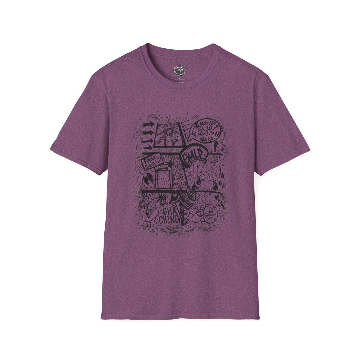 BreaksGPT Manga Card Breaker T-Shirt | Pirate Trading Card Graphic Tee