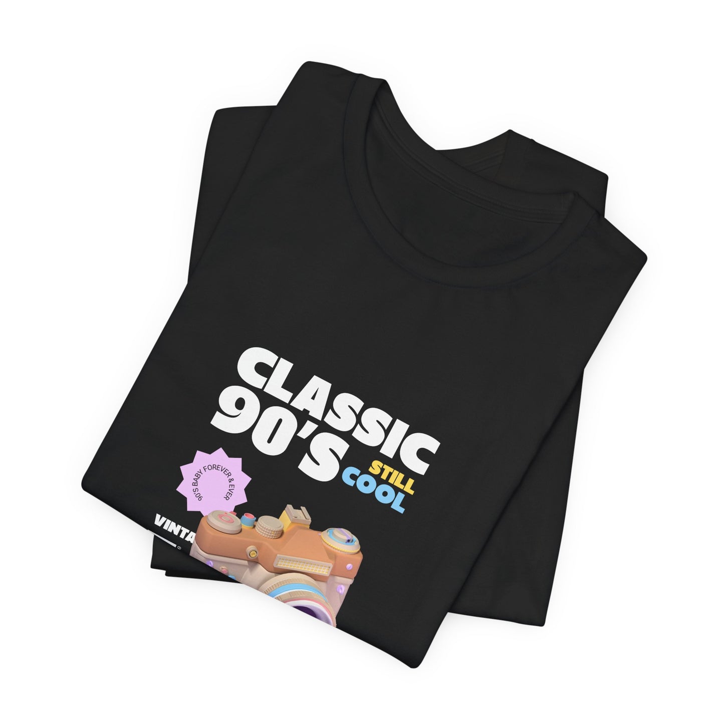 Classic 90's Still Cool Camera Tee