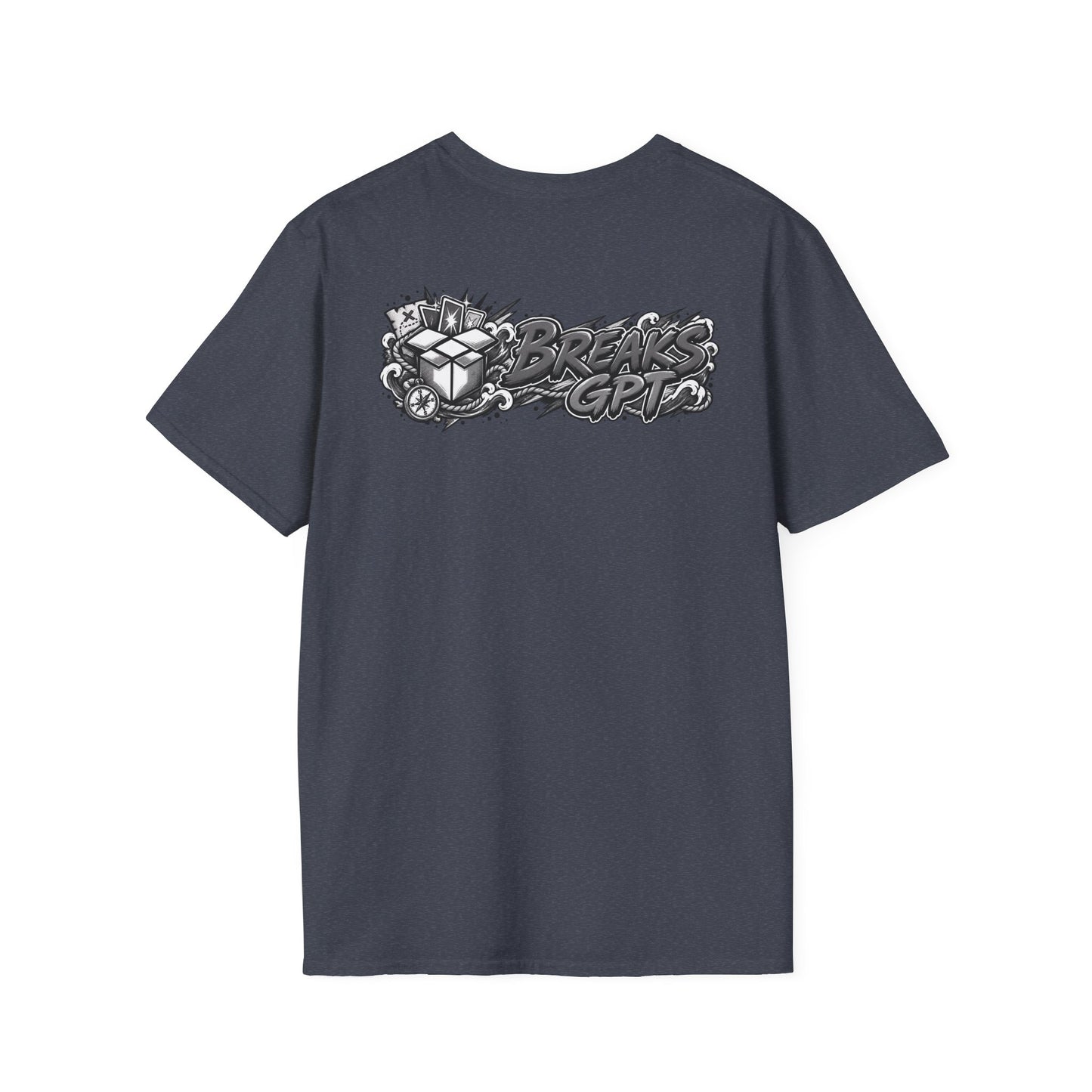 BreaksGPT Manga Card Breaker T-Shirt | Pirate Trading Card Graphic Tee