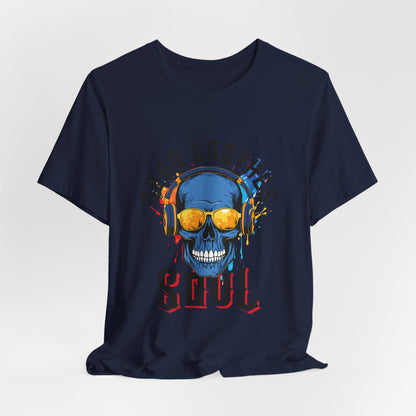 Song Soothes the Soul Skull Headphones Tee