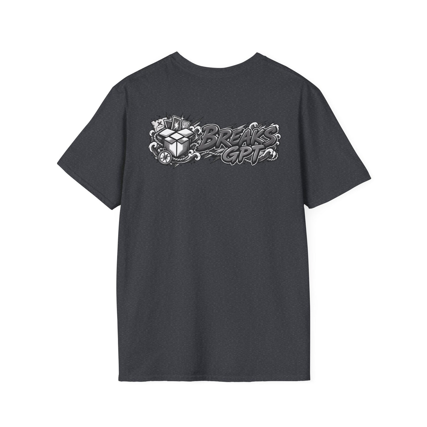 BreaksGPT Manga Card Breaker T-Shirt | Pirate Trading Card Graphic Tee