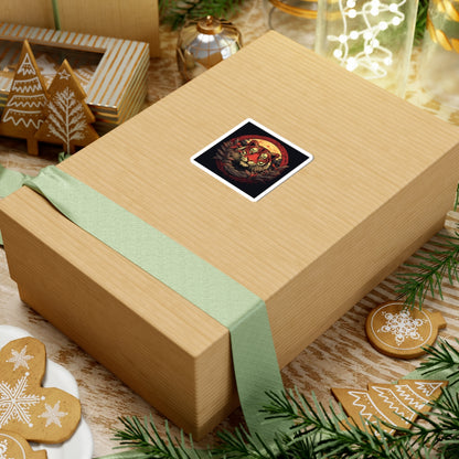 Tiger Wreath Sticker