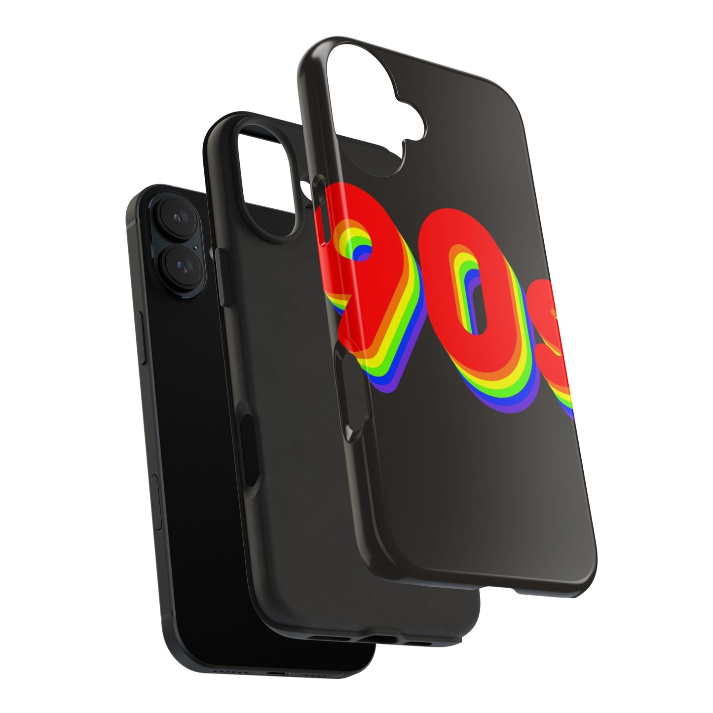 90's Rainbow Tough Phone Case
