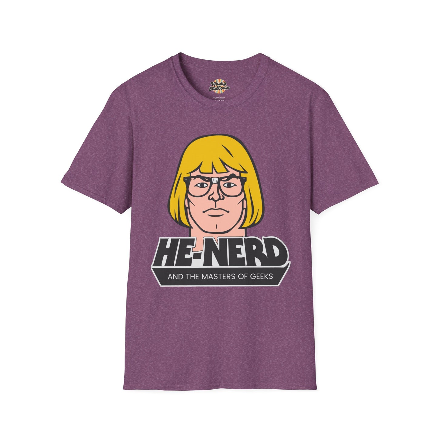 He-Nerd and the Masters of Geeks Tee