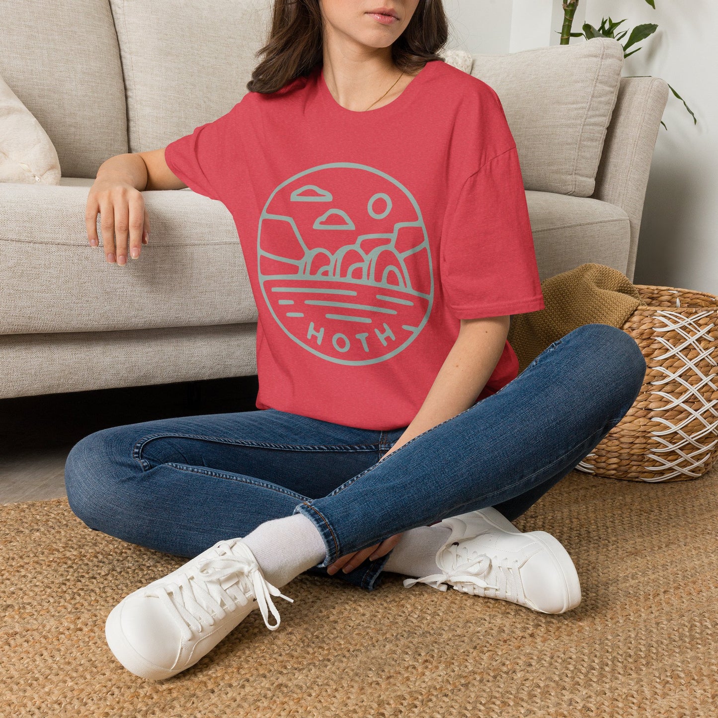 Hoth Retro Planet Adventure Tee