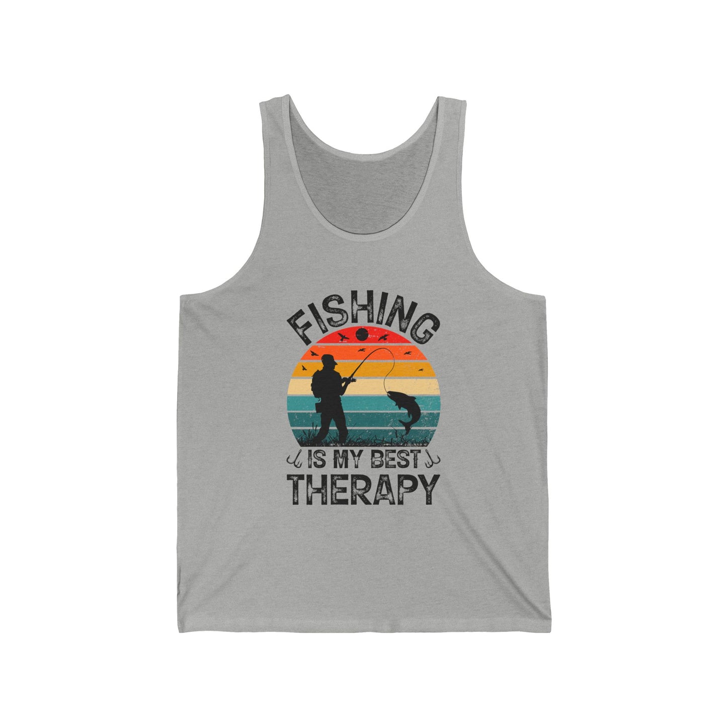 Fishing Is My Best Therapy Tank Top
