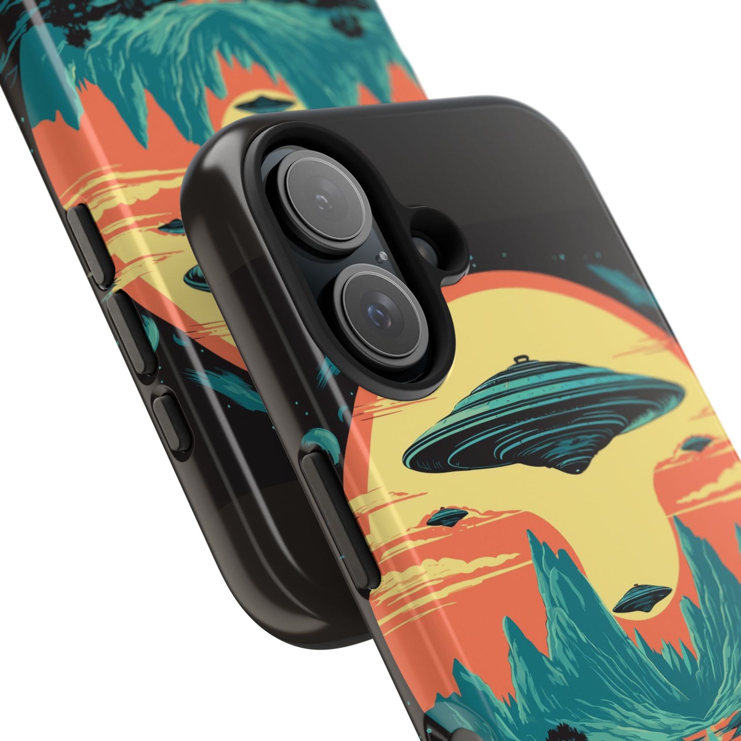 UFO Fleet Tough Phone Case