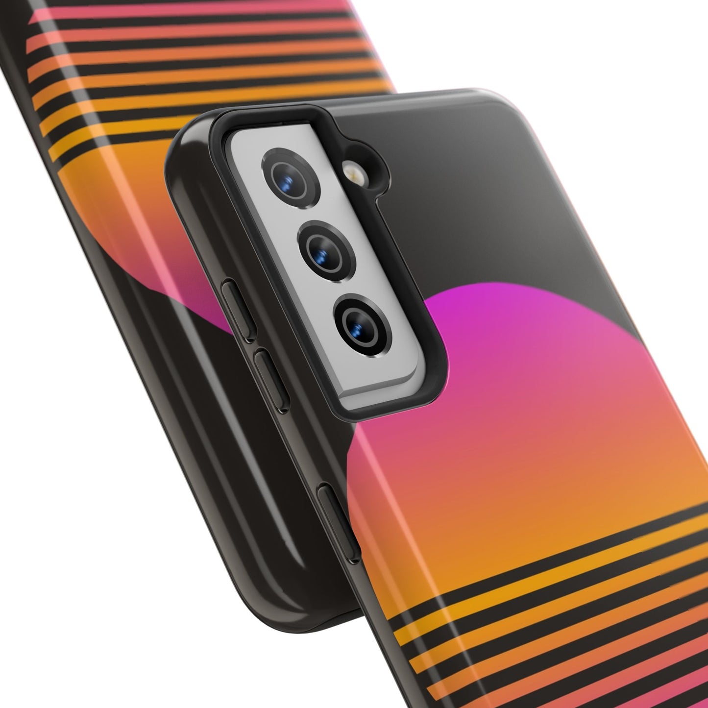 Sunset Grid Tough Phone Case
