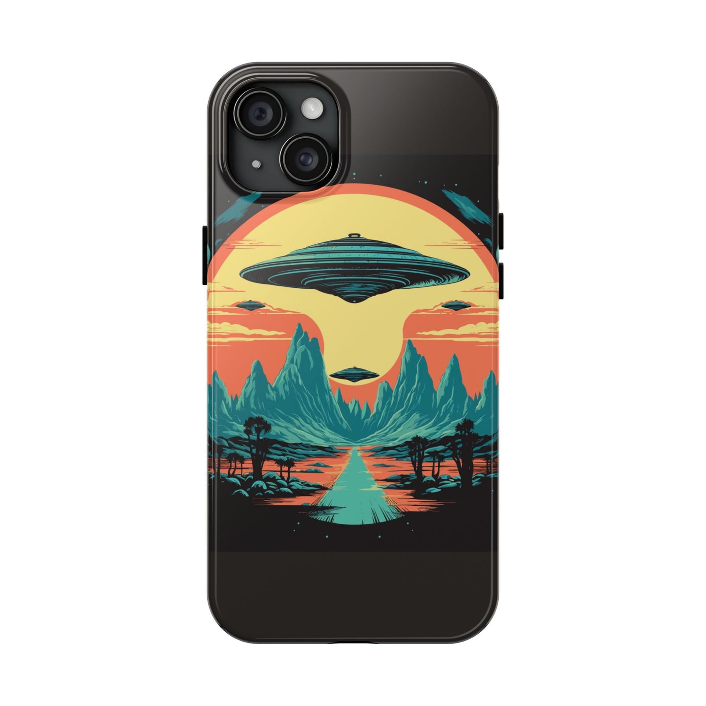 UFO Fleet Tough Phone Case