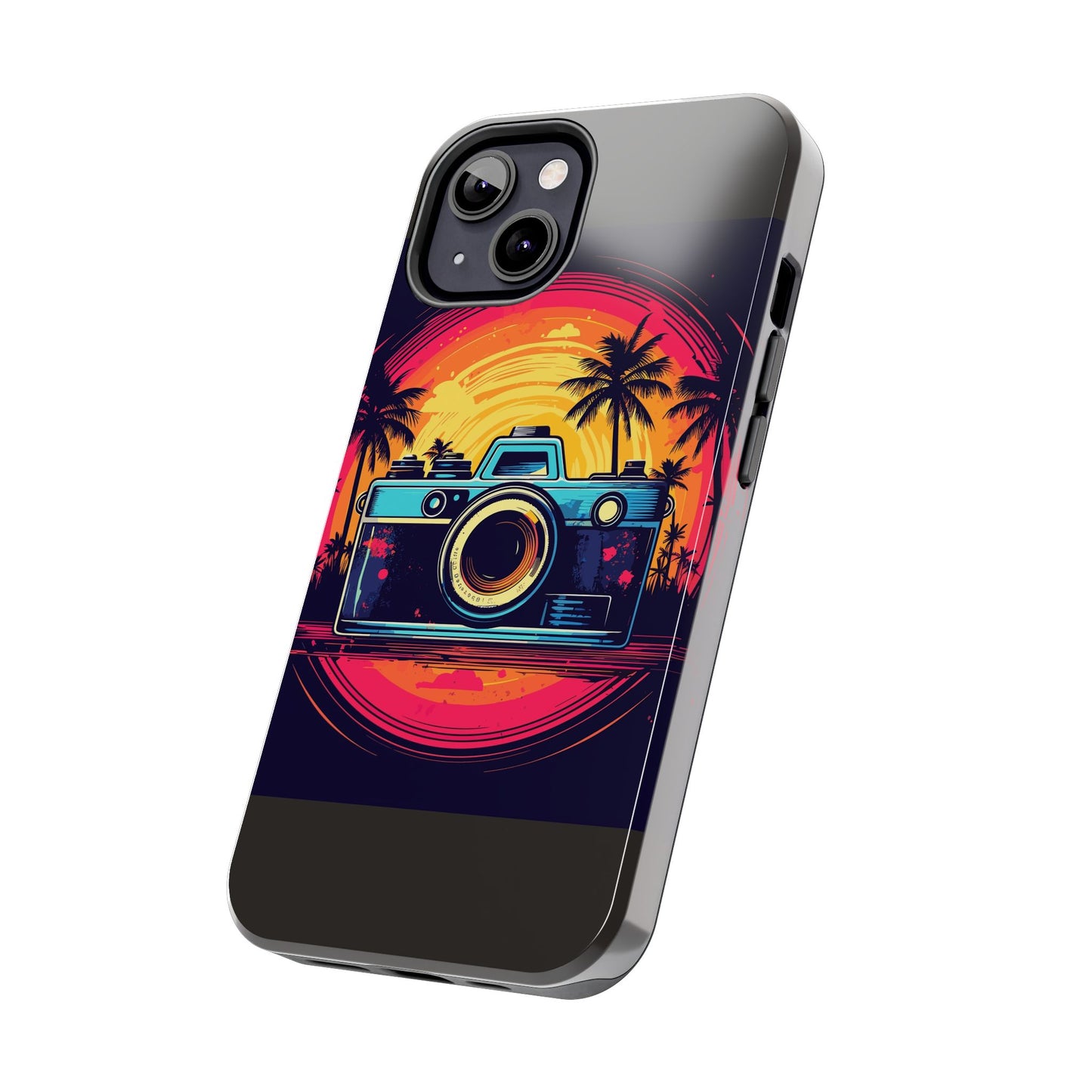 Retro Camera Sunset Tough Phone Case