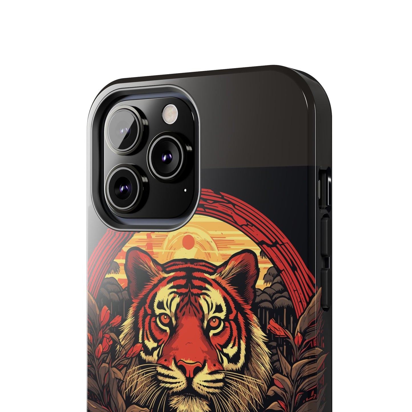 Tiger Wreath Tough Phone Case