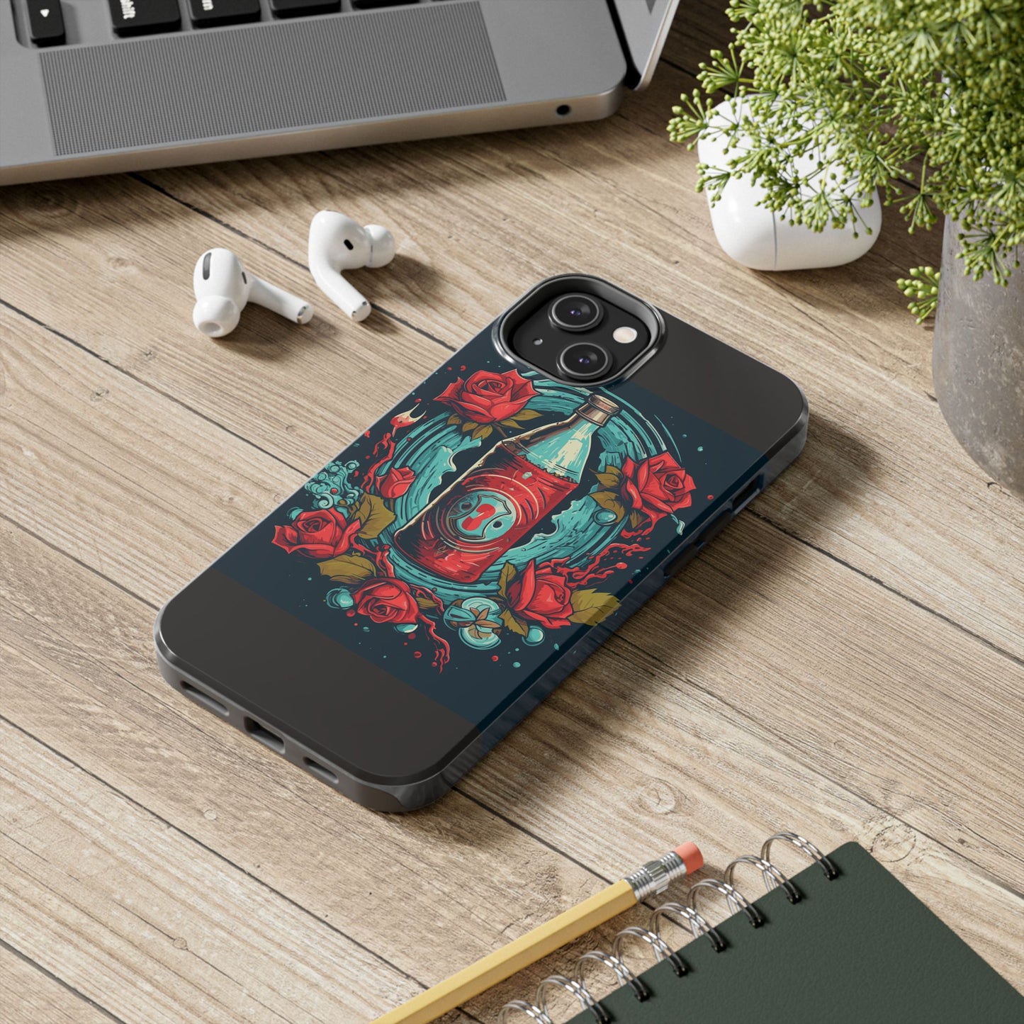 Soda & Roses Tough Phone Case