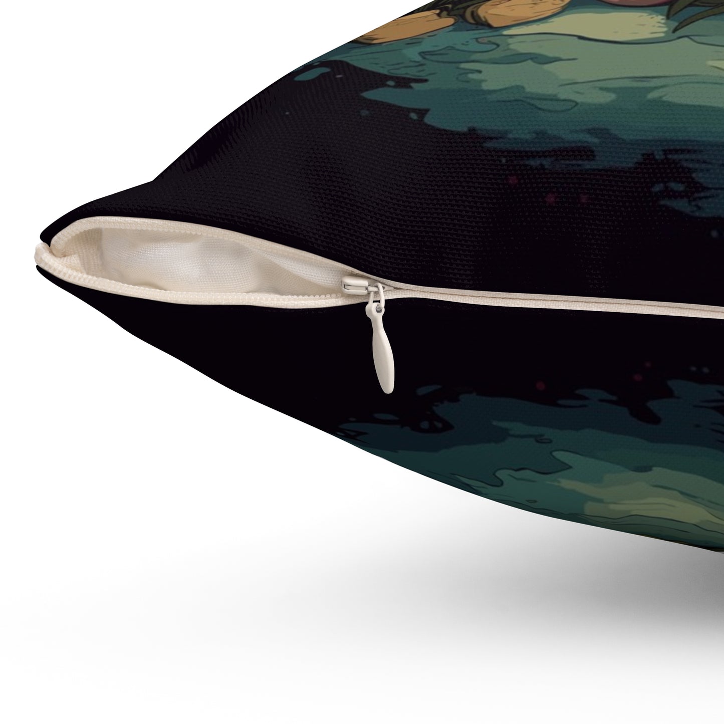 Tulip Garden Throw Pillow