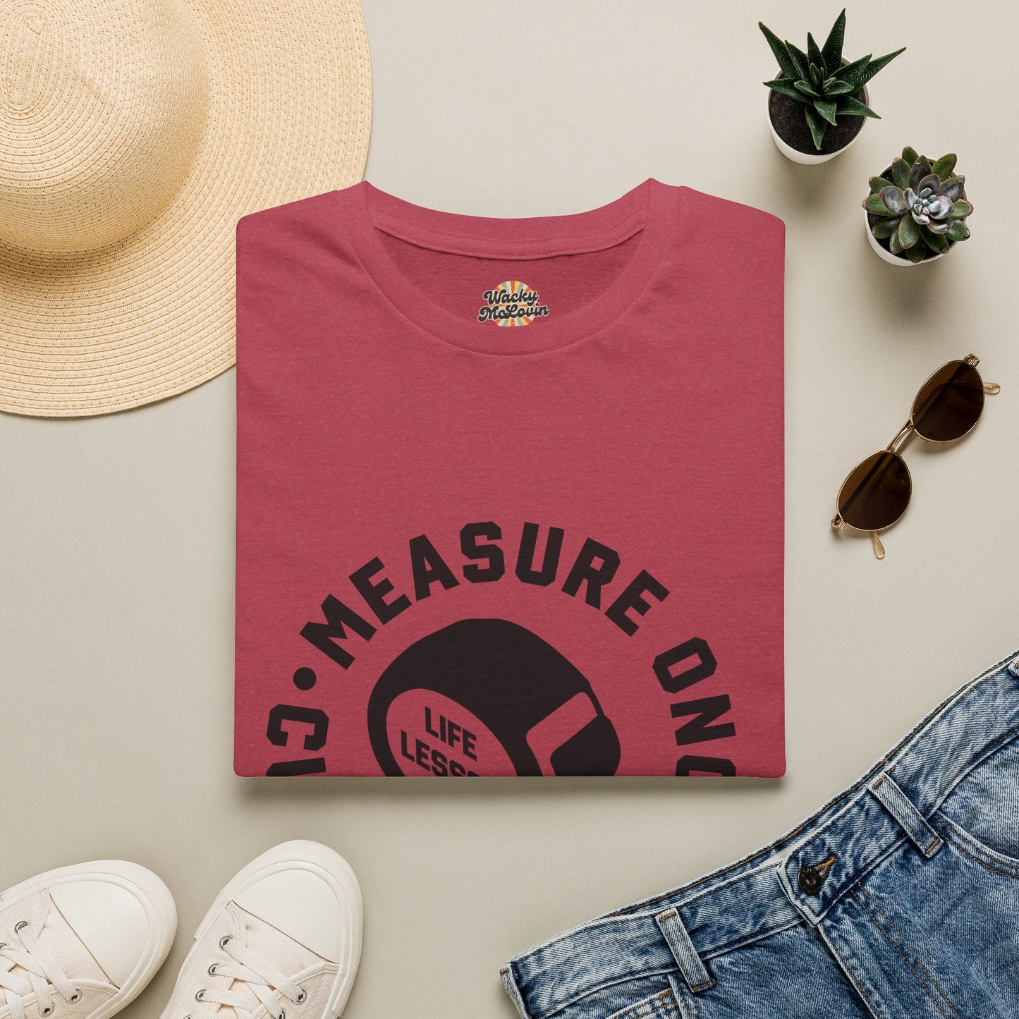 Measure Once Cuss Twice Tee