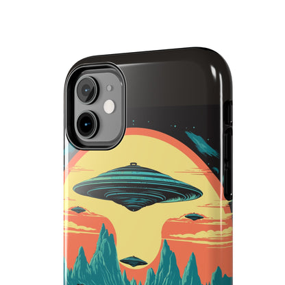 UFO Fleet Tough Phone Case