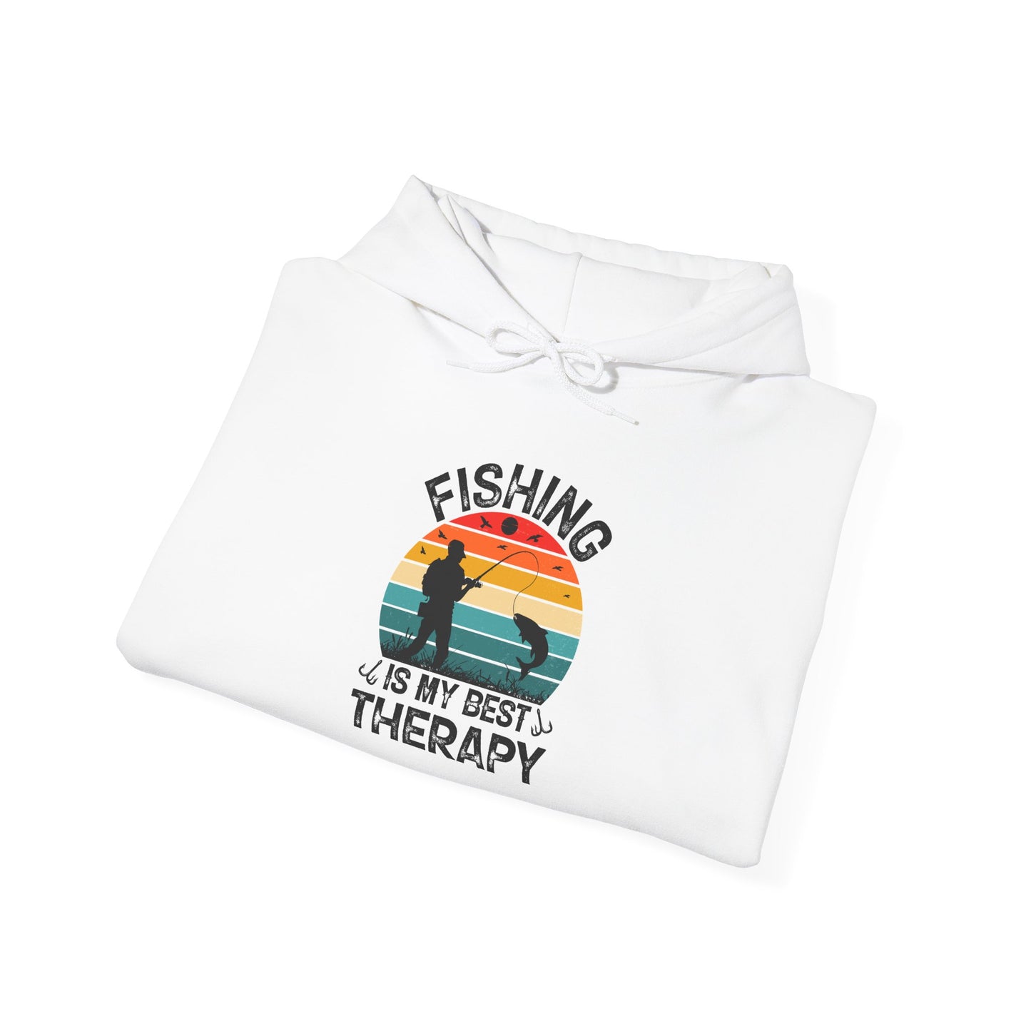 Fishing Is My Best Therapy Hoodie