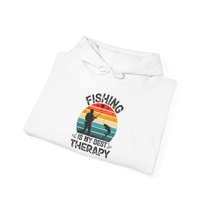 Fishing Is My Best Therapy Hoodie