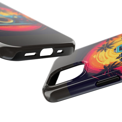Retro Camera Sunset Tough Phone Case