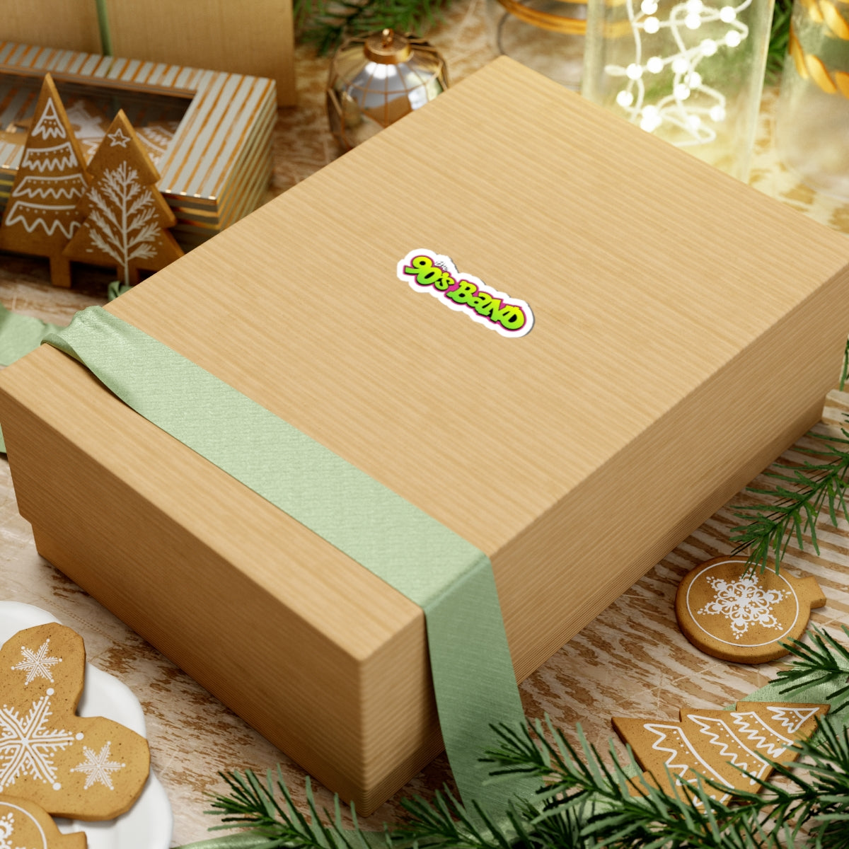 The 90's Band Sticker