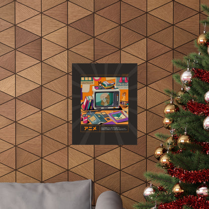 Anime Den Retro Poster